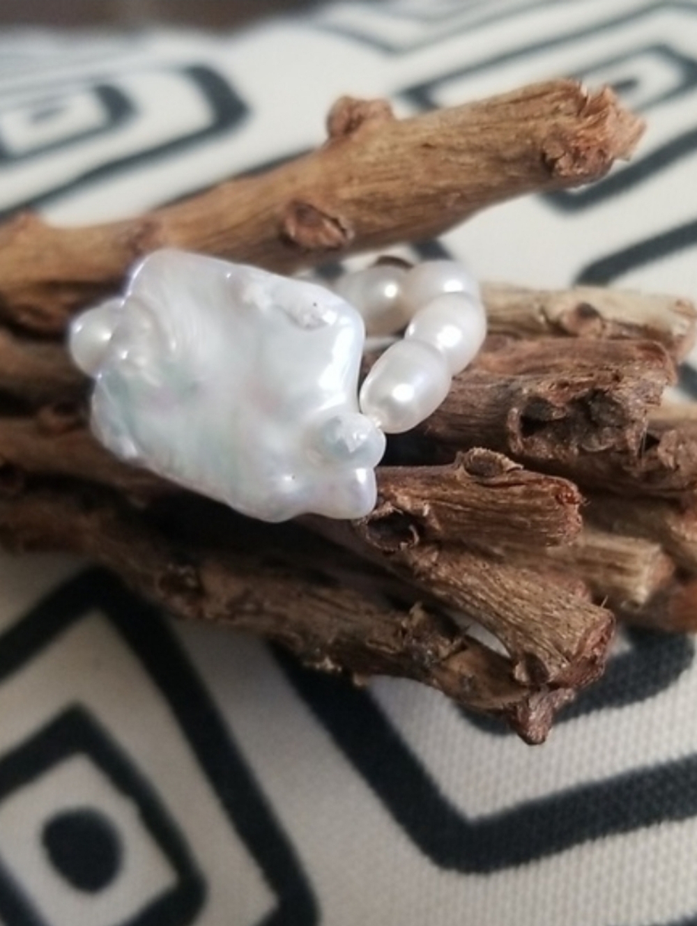 Natural Pearl Ring